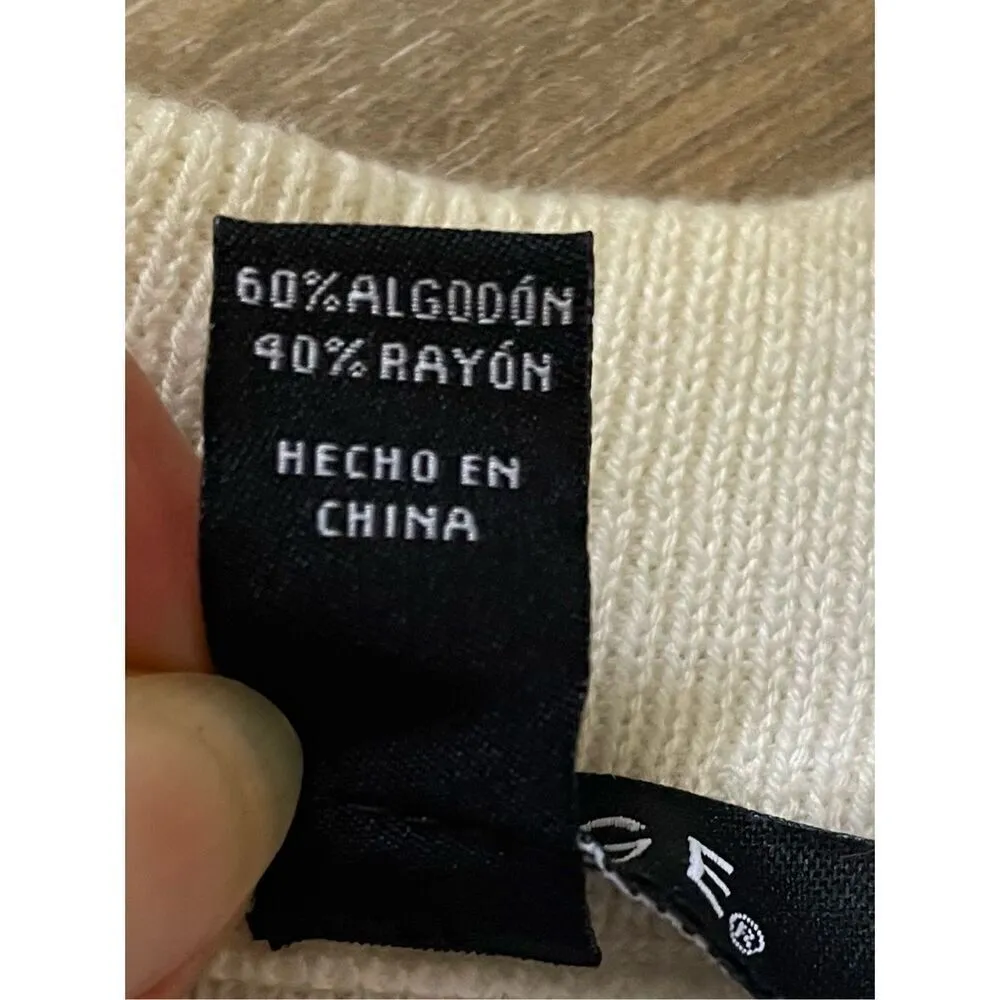 GEORGE Cream Button Down Cardigan Size XL - Image 4