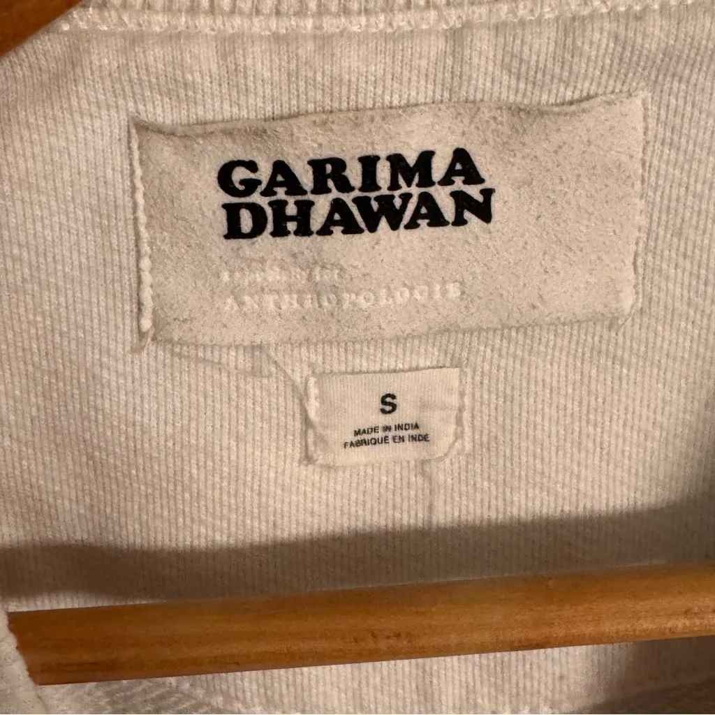 ANTHRO x Garima Dhawan Love Peace‎ Happiness Sweatshirt - Image 3