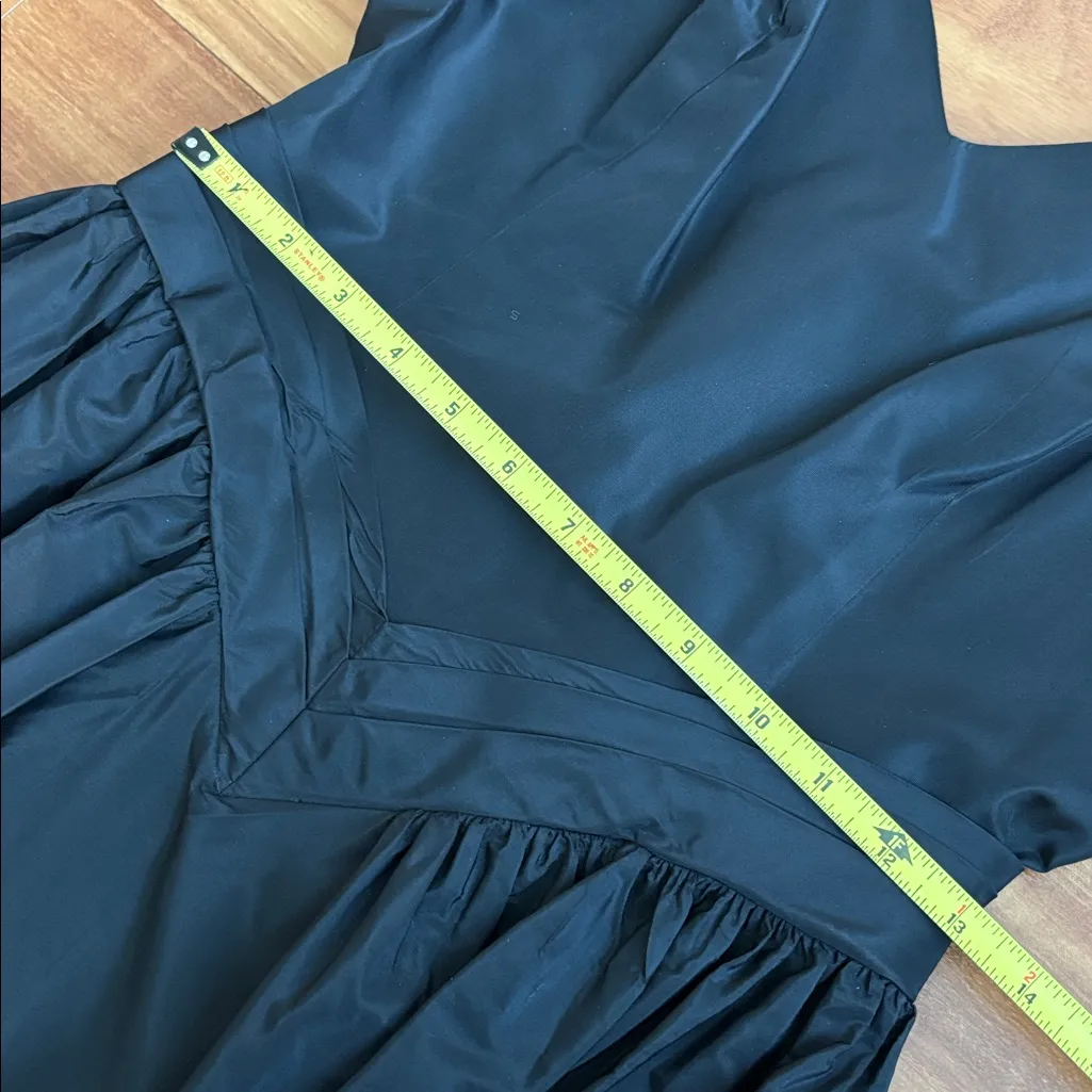 Vintage 80s prom dress Black - Image 7