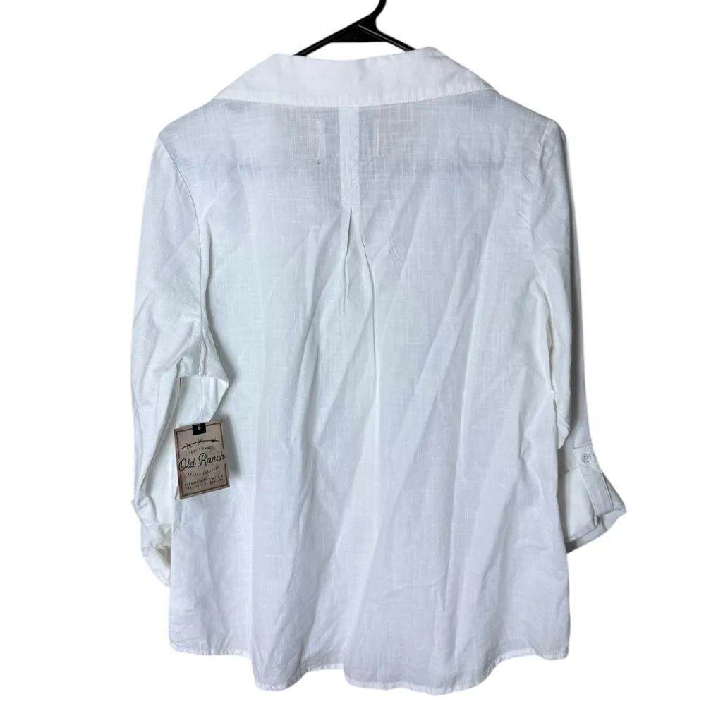 Old Ranch Women's Sz Medium Plumas Organic Roll - Image 8