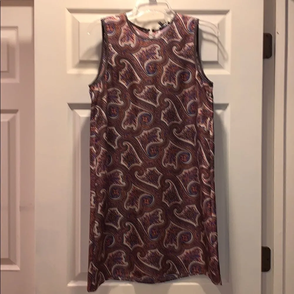 Theory Brindina L Veranda Print silk dress - Image 3