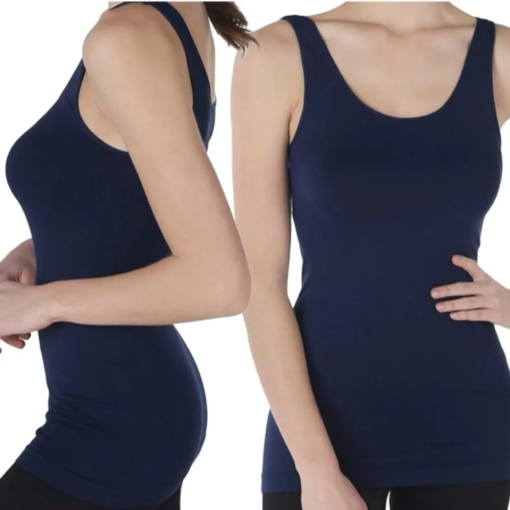 3 NIKIBIKI Sport Seamless Stretch Tank Tops Size S/M New with Tags - Image 5