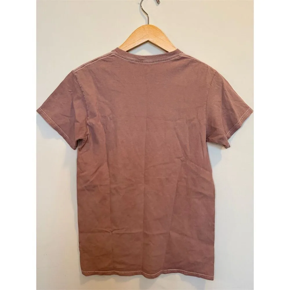 Disney Women's Bambi & Friends Graphic T-Shirt Brown Short Sleeve Size S - Image 3