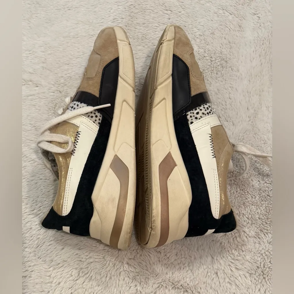 Gola Classics Women’s Eclipse Mode Sneakers Size 10 Casual Retro Comfort Shoes Gold - Image 5