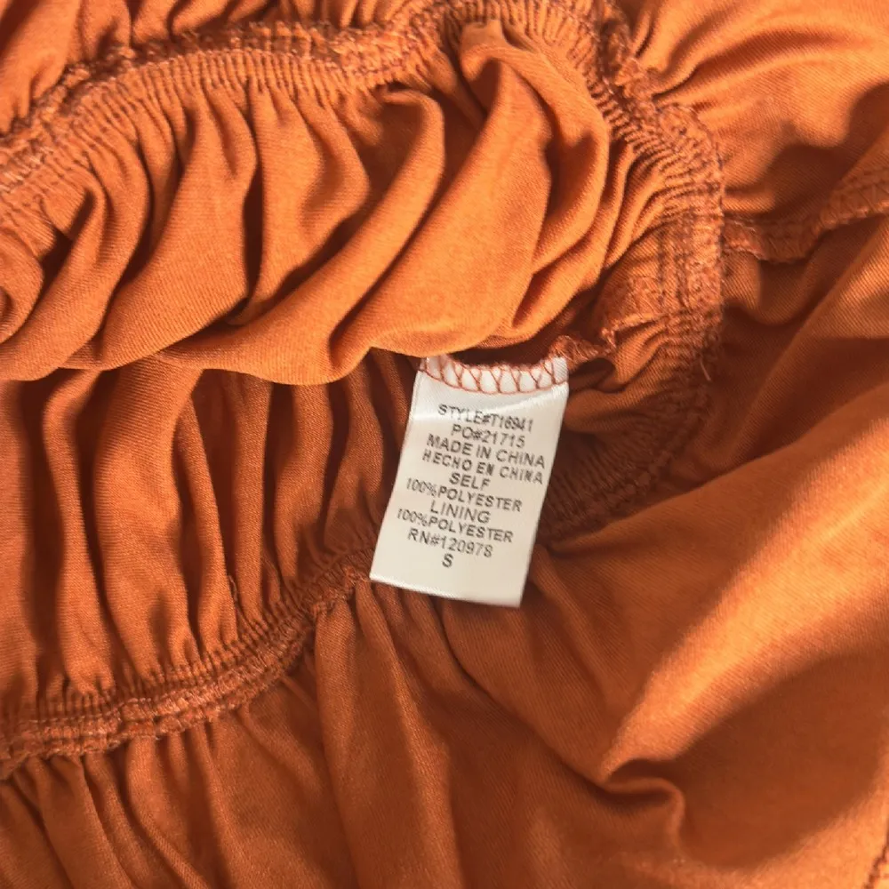 Entro Leopard Print Peplum Top Womens S Shimmer V Neck Ruffle 3/4 Sleeve‎ NEW - Image 8