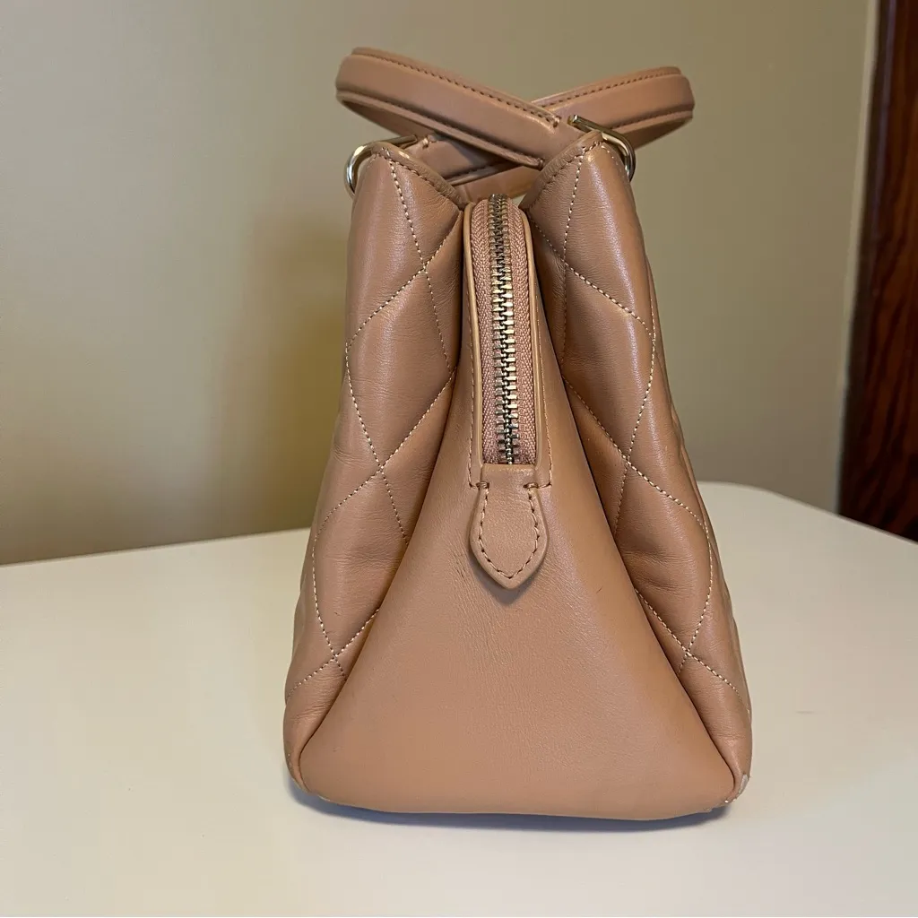 Kate Spade Tiramisu Quilted Satchel - Image 6