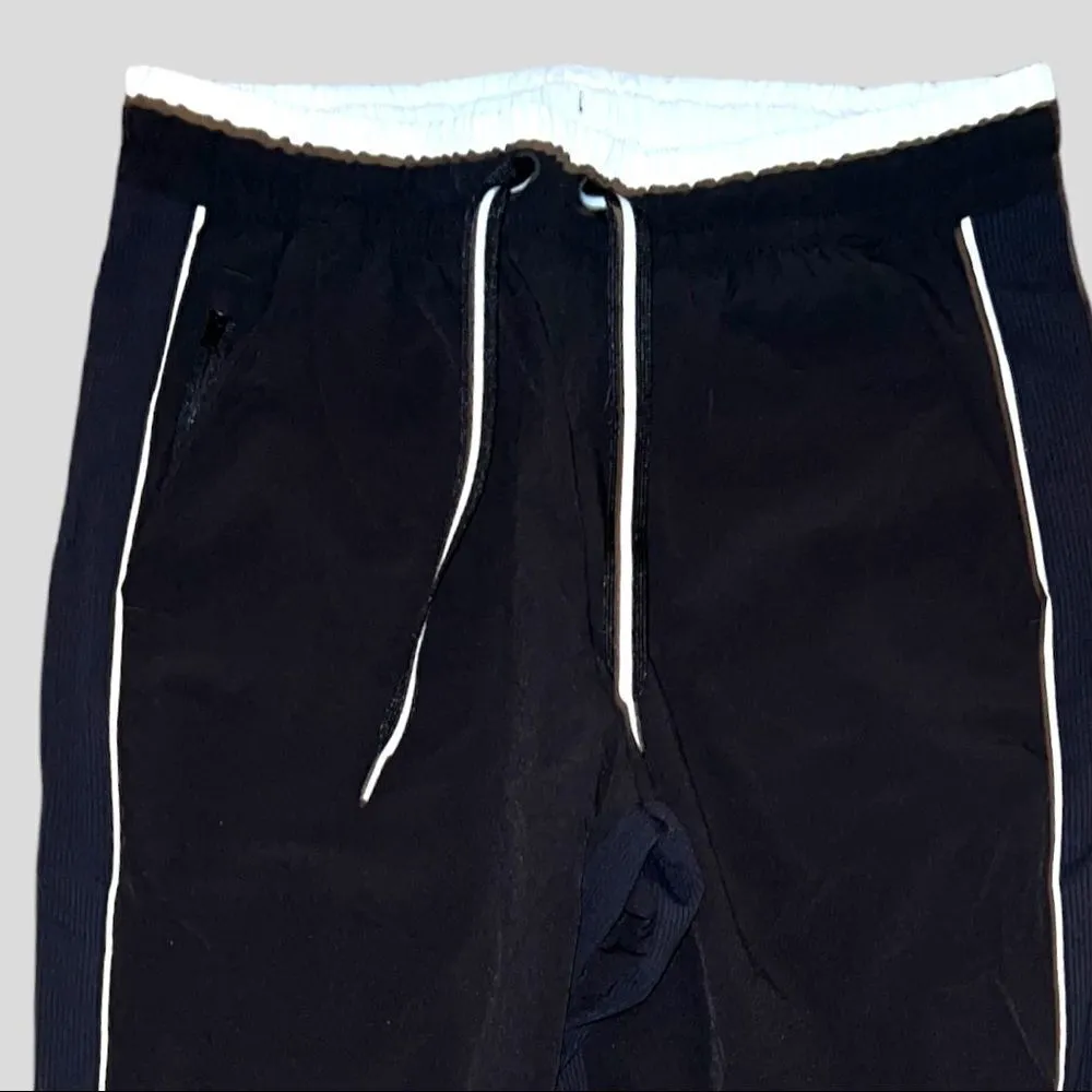 Athleta brand black women’s joggers with white stripes! - Image 2