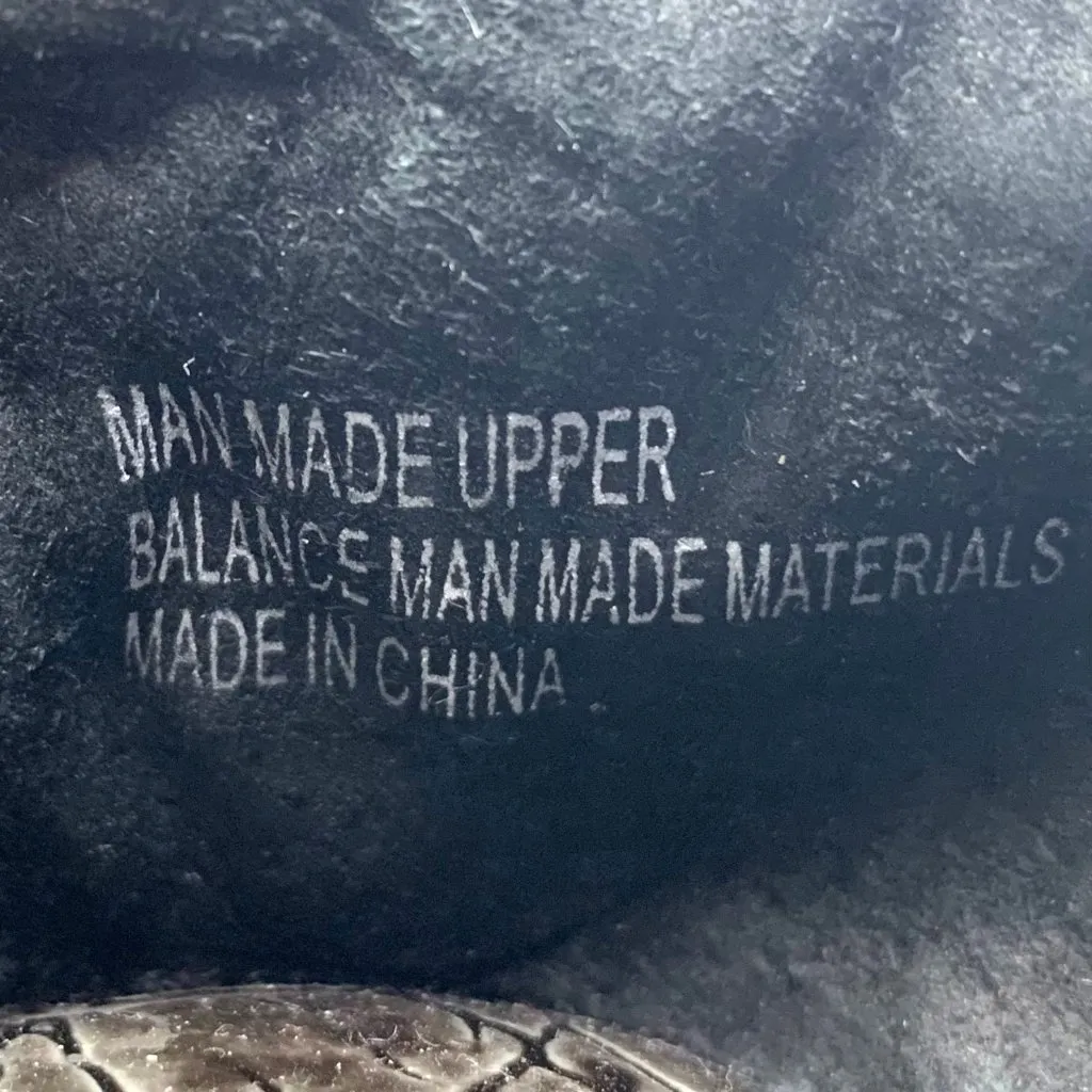 BOC Born Peggy Pro Nursing Clogs Charcoal Gray Alligator Croc Shoes US 8.5 Comfy Black - Image 8