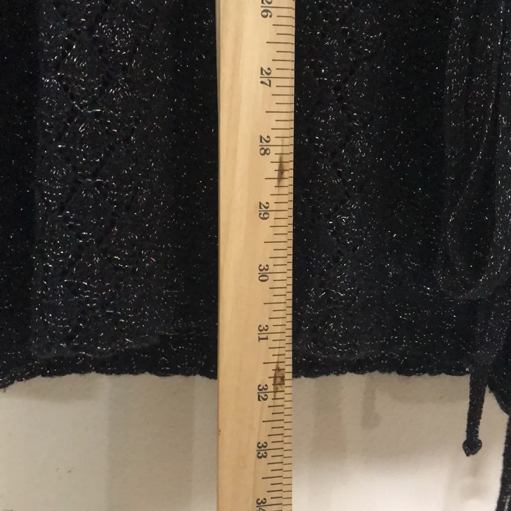 The carriage trade vintage dress with sparkles and knit style size small - Image 8