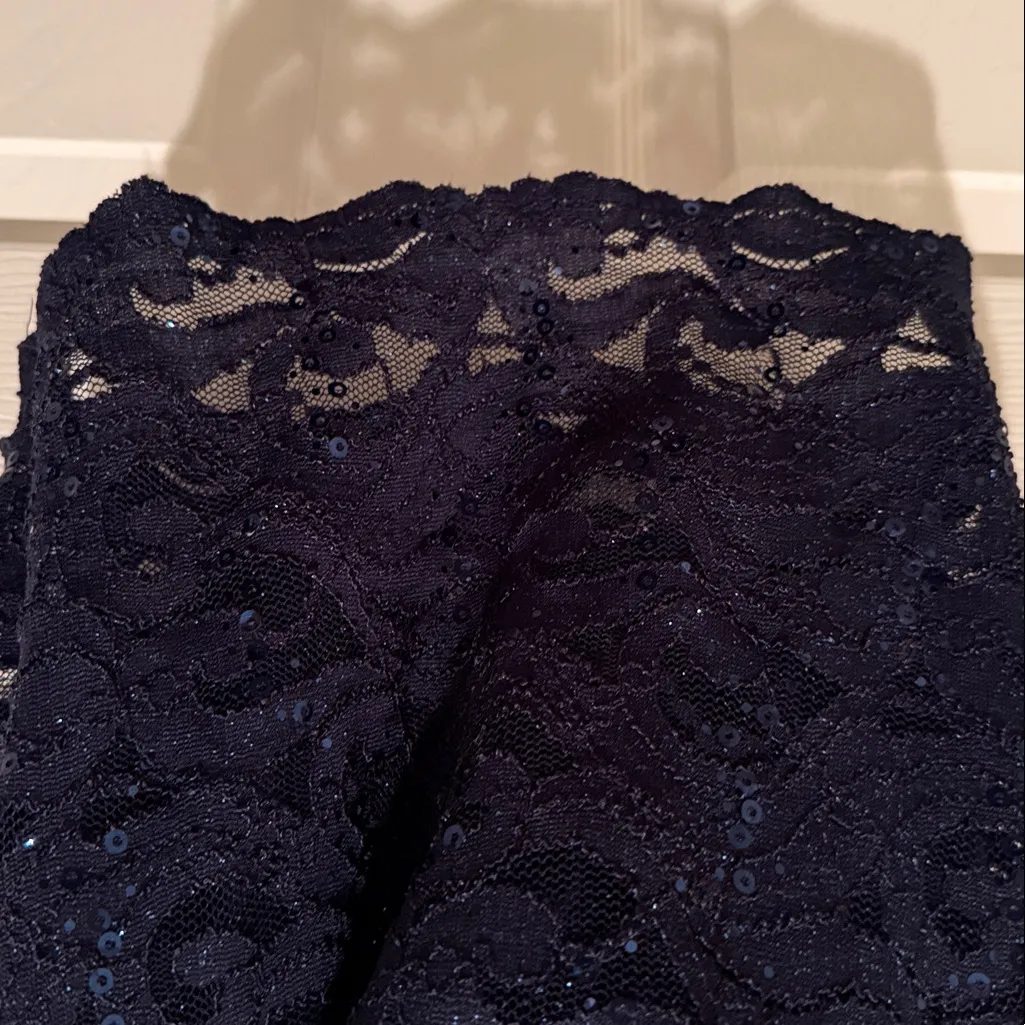 Jump Midnight Blue Lace Midi Dress - Image 6