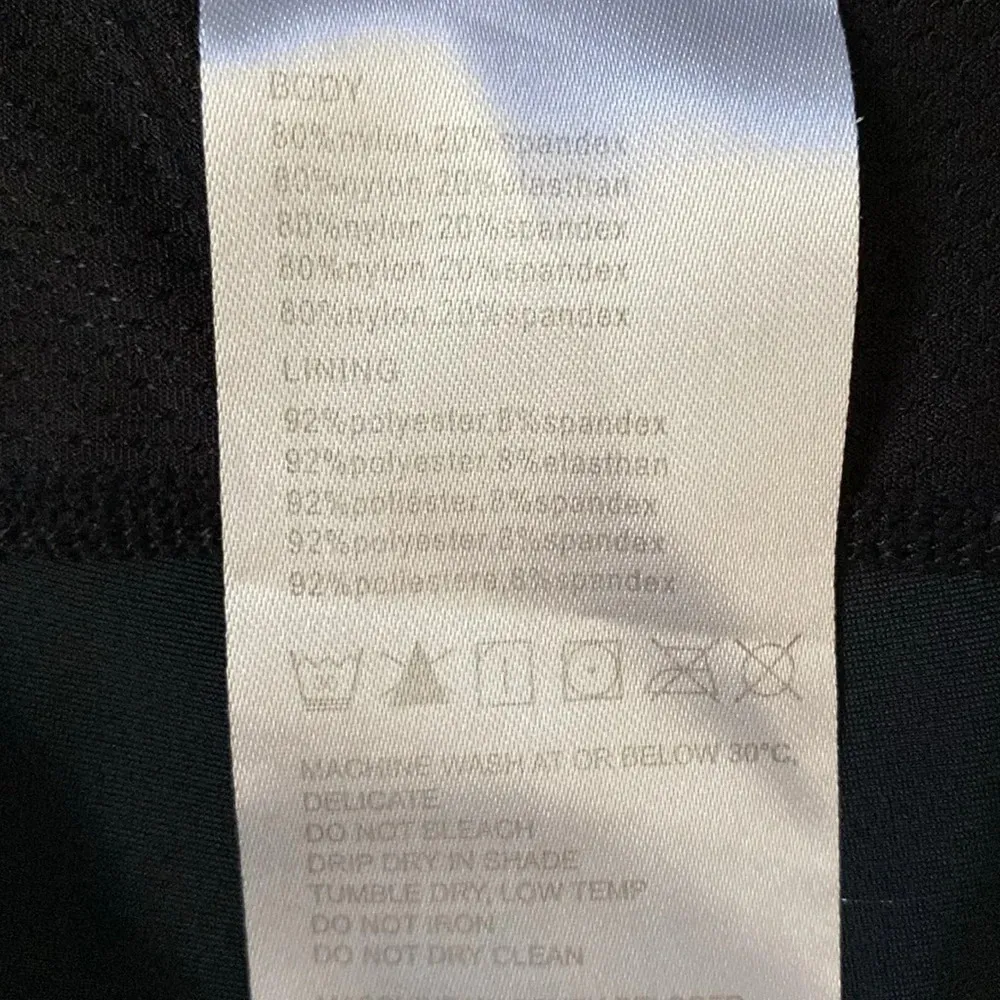 BALEAF bicycle capris padded seat small zipper back pocket reflectors NEW size L - Image 11