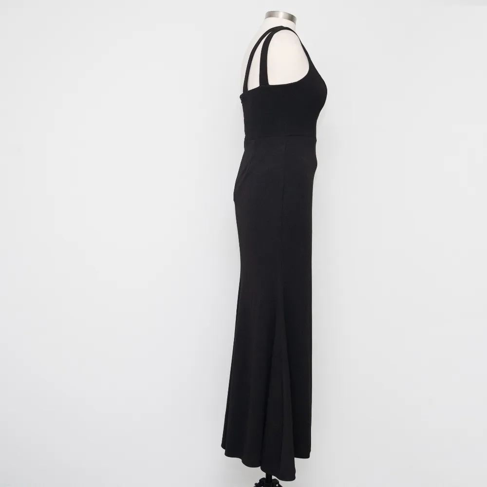 XSCAPE. Women's One-Shoulder Side-Slit Dress. - Image 13