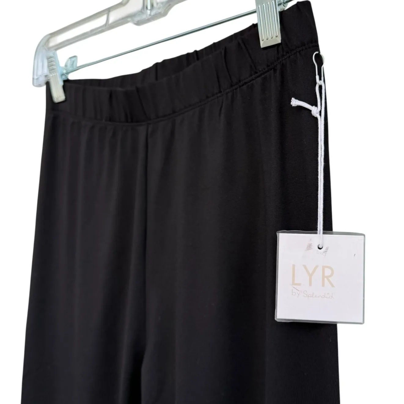 Splendid Stretch Nylon LYR Black Leggings Lightweight Size XS Athleisure NWT - Image 7