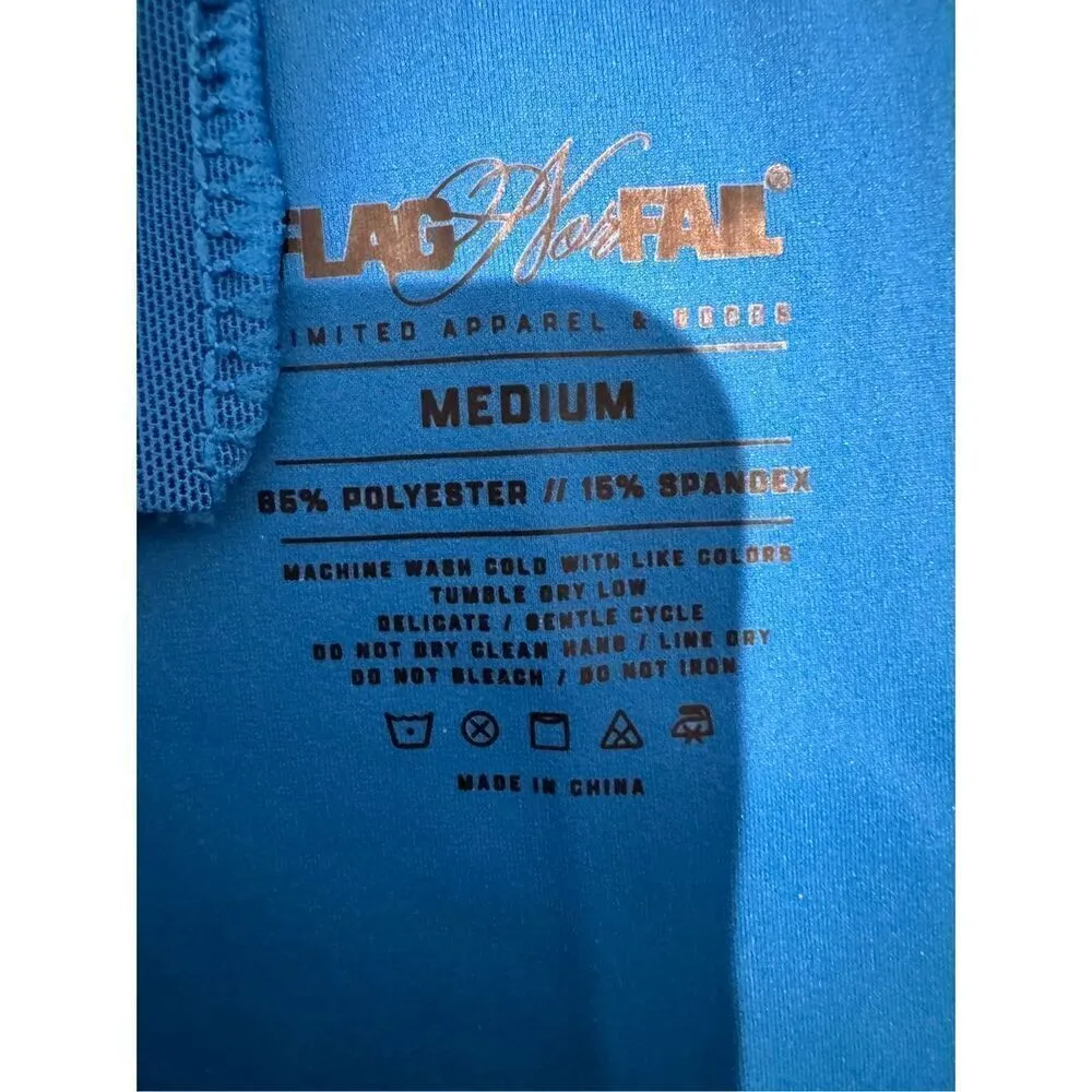 NWT Flag nor Fail Navarah hoodie jacket blue size medium - Image 5