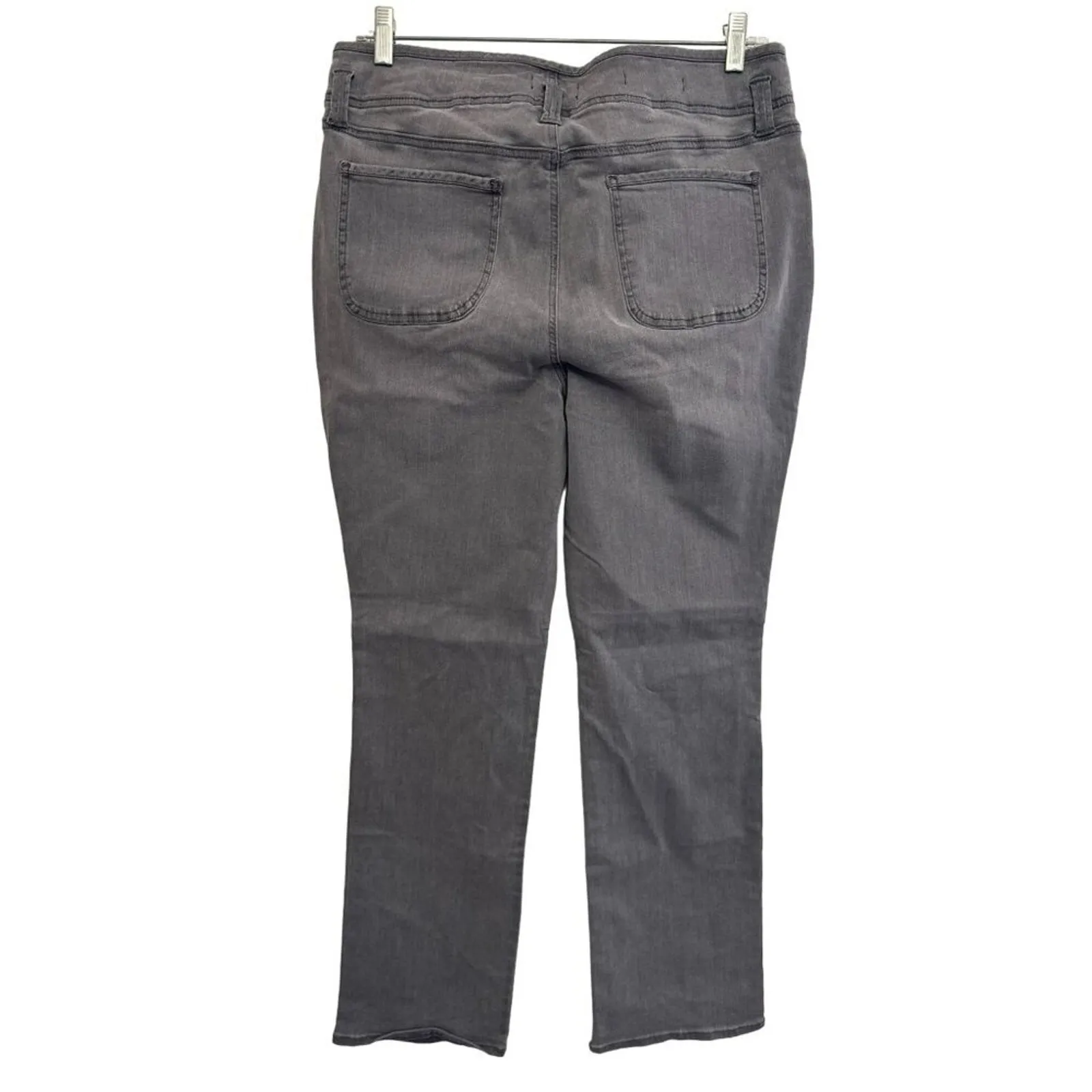 NYDJ Marilyn Straight Smokey Mountain Lift Tuck Size 14 - Image 4