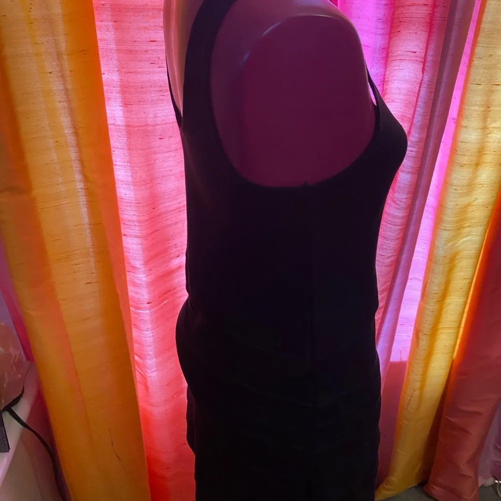 H&M black Cotton Body con Dress size Small - Image 4