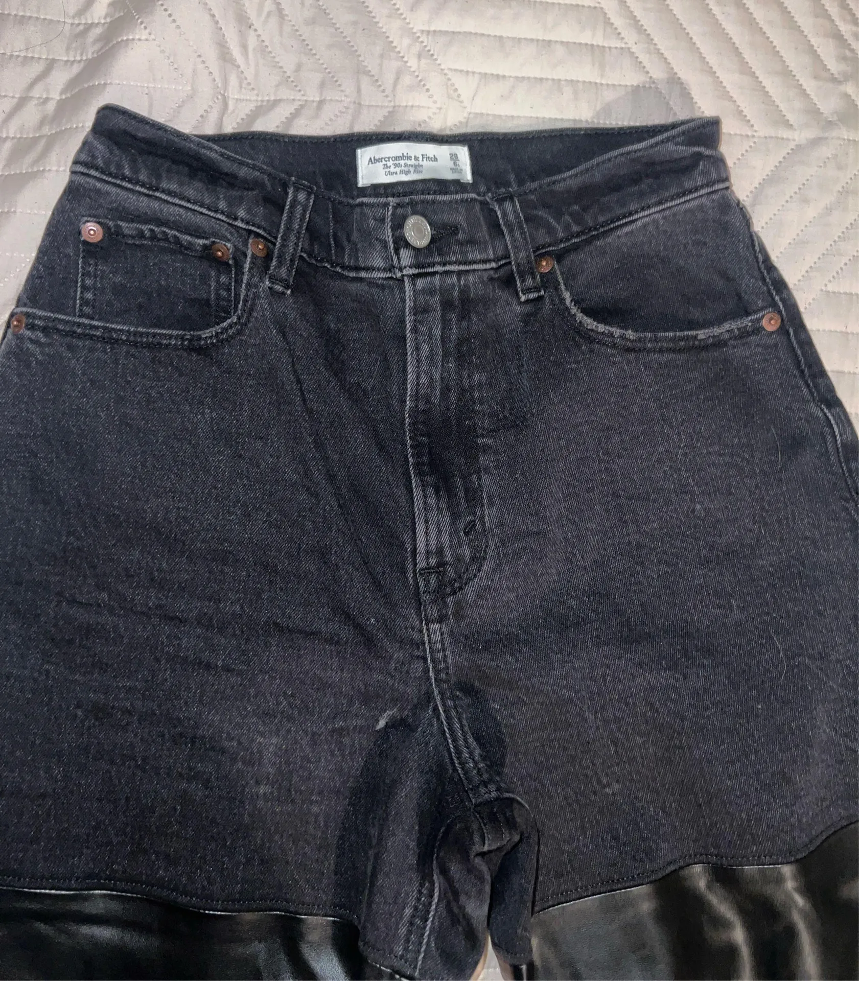 Abercrombie Jeans Straight High-Rise - Image 2