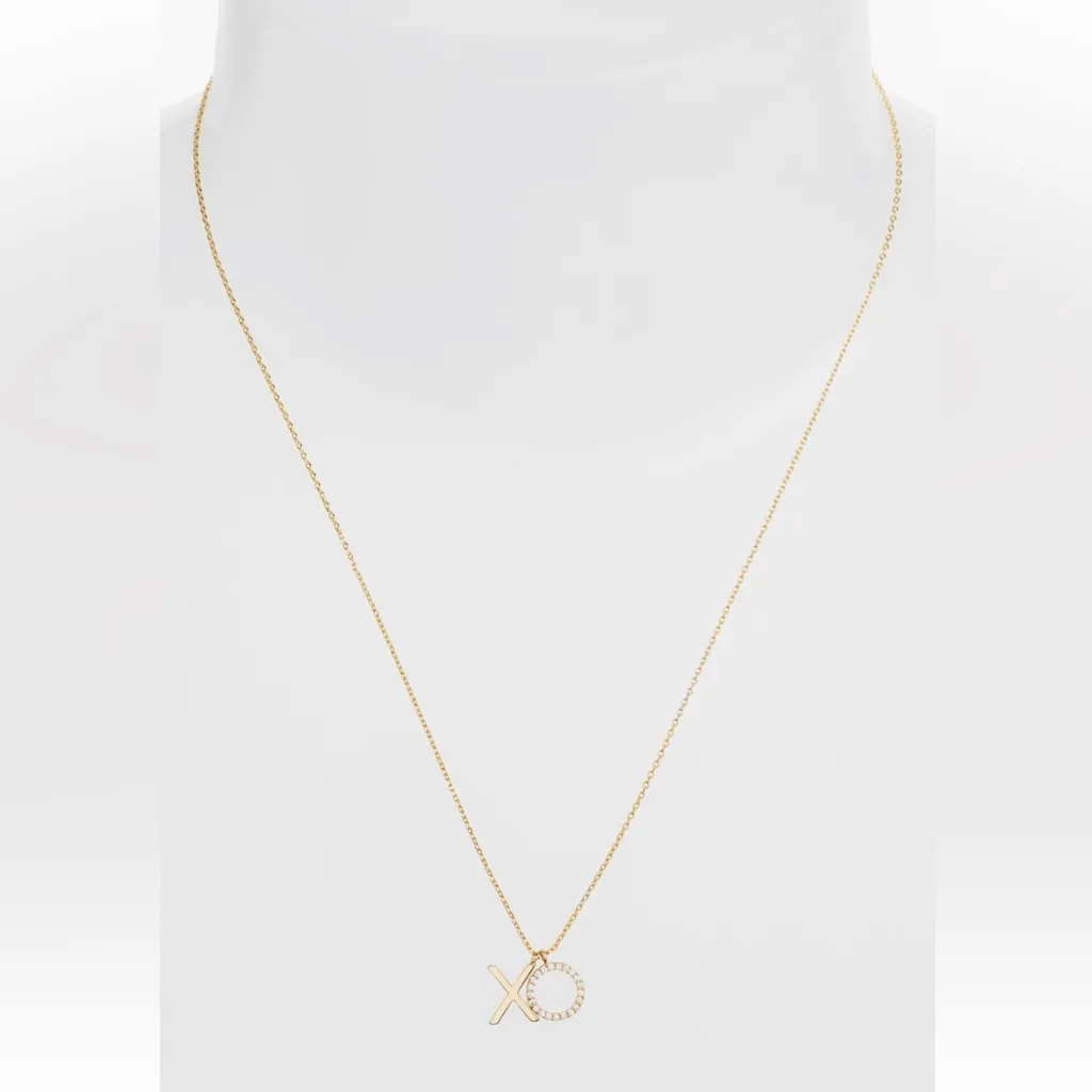 ESTELLA BARTLETT POSITIVE VIBES XO GOLD NECKLACE - Image 2