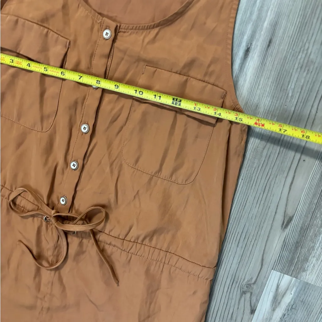 HYFVE  Brown Button-Front Romper - Image 7