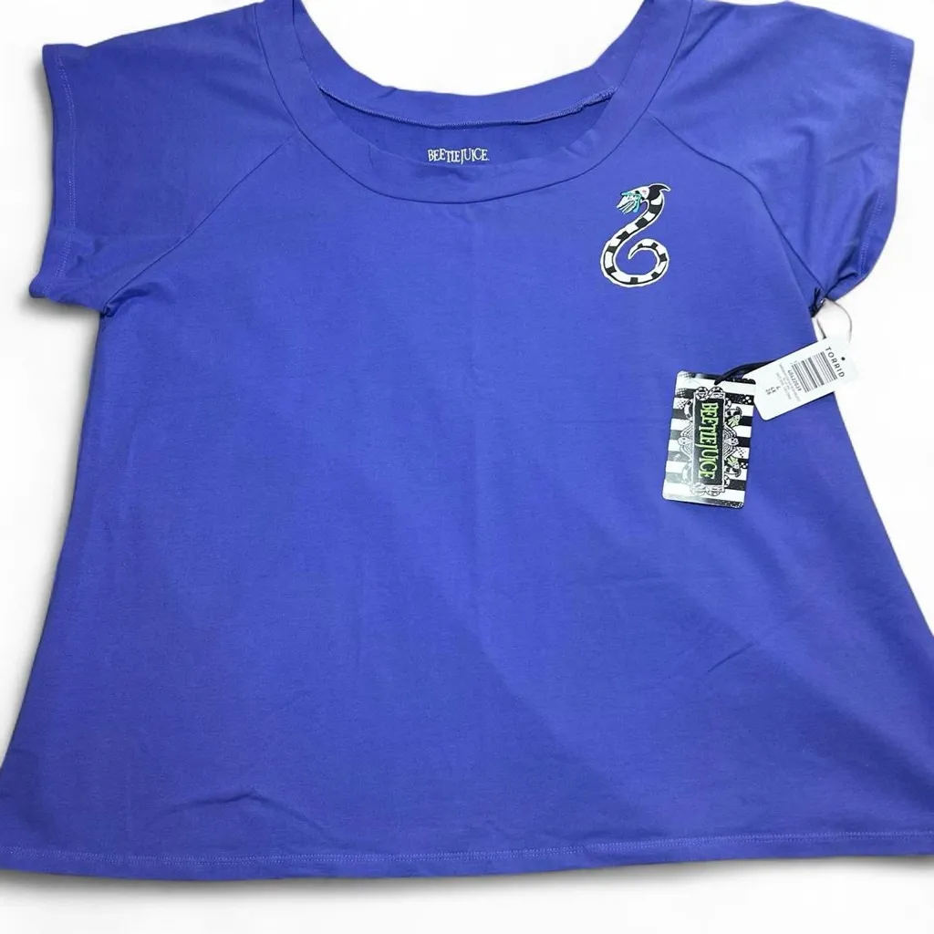 Torrid x Beetlejuice Snake Tee | 4X | NWT ✨ - Image 3