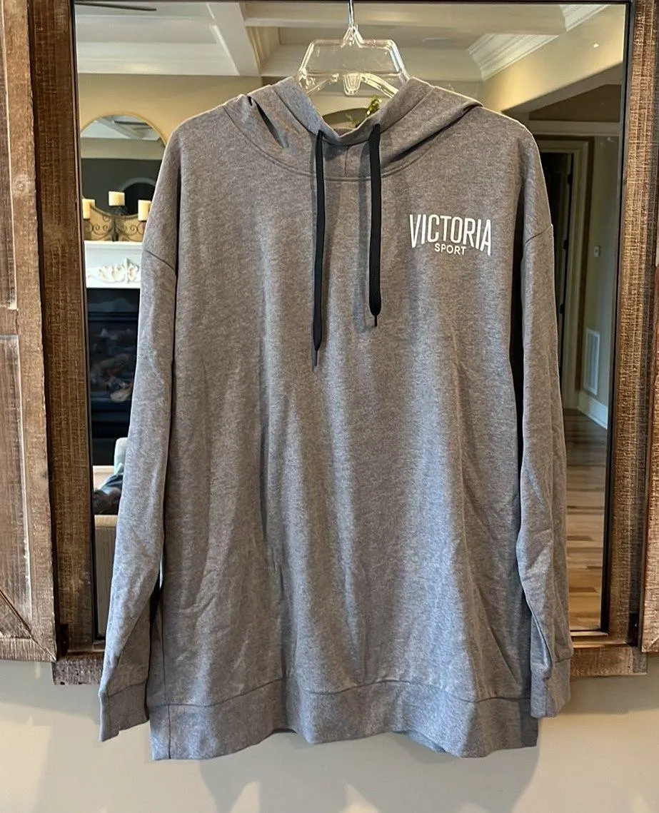 Pullover Hoodie Comfy Victoria Secret Large New - Image 5