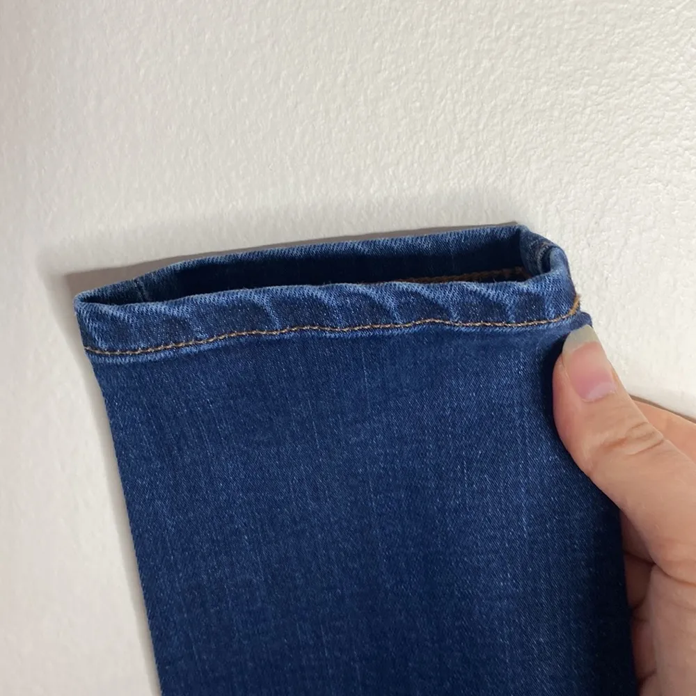 Madewell 9" Mid-Rise Skinny Jeans in Larkspur tencel stretch Denim Edition sz 25 - Image 89