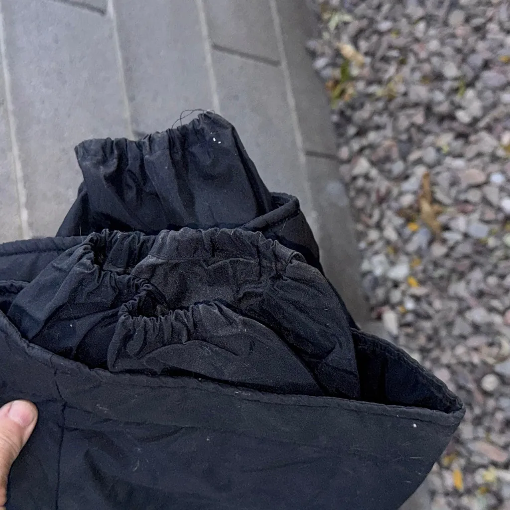 Kitzbühel Black Ski & Snow Bib Overalls Size 32 - Image 10