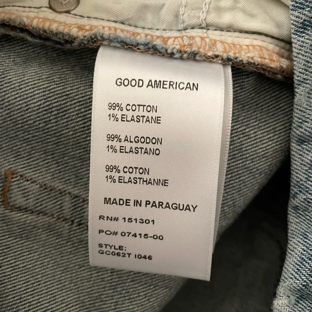 Good American Good Classic Blue Skinnyish High Rise  Jeans Size 10 - Image 8