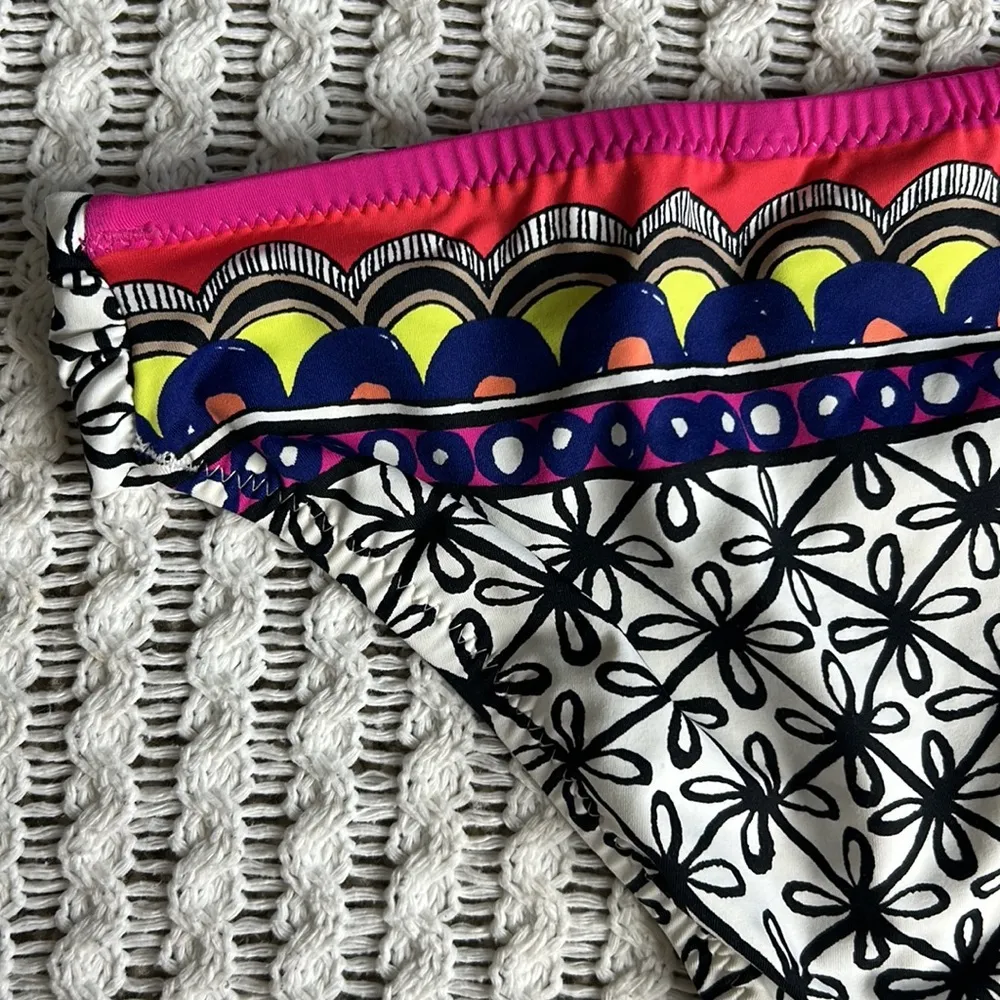 Trina Turk • Tanzania side shirred hipster swim bottoms TT0AP90 - Image 6