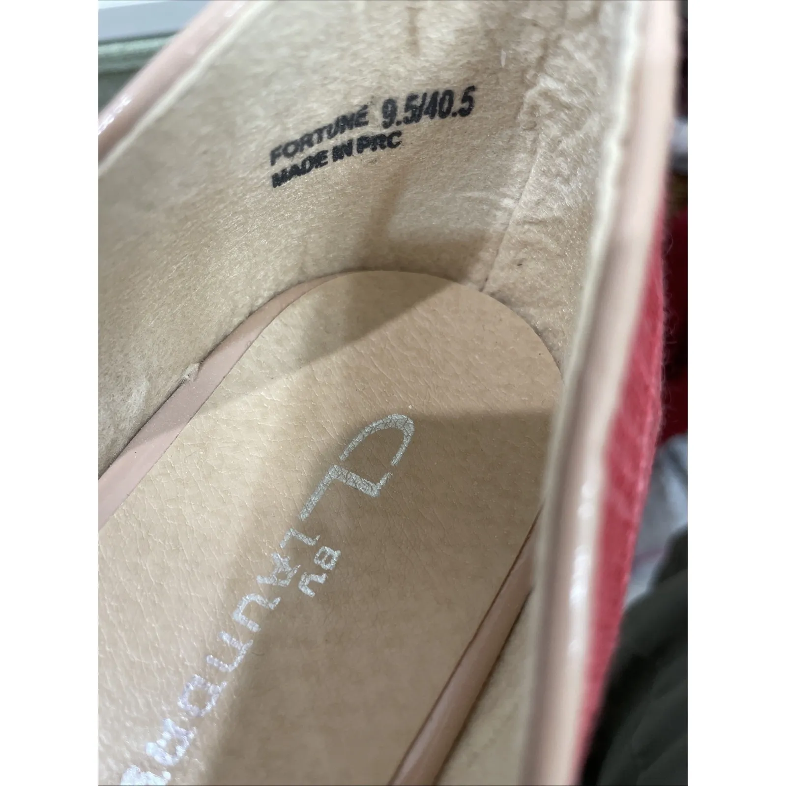 CL‎ by laundry fortune linen coral 9 1/2 ladies shoes - Image 7