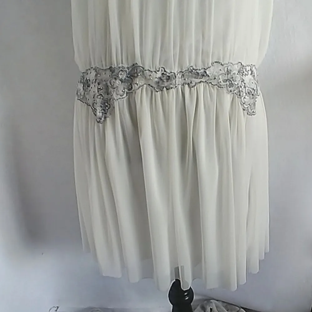 Free People Sheer Blousan Dress - Image 3