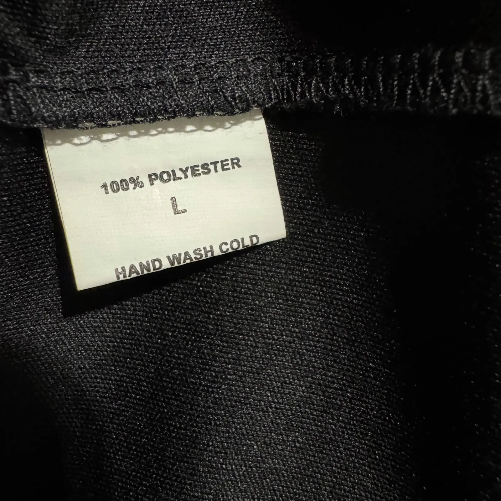 FORE Women Chic Black Casual Short Gothic Lined Dress with Sheer Sleeves Size L Size L - Image 13