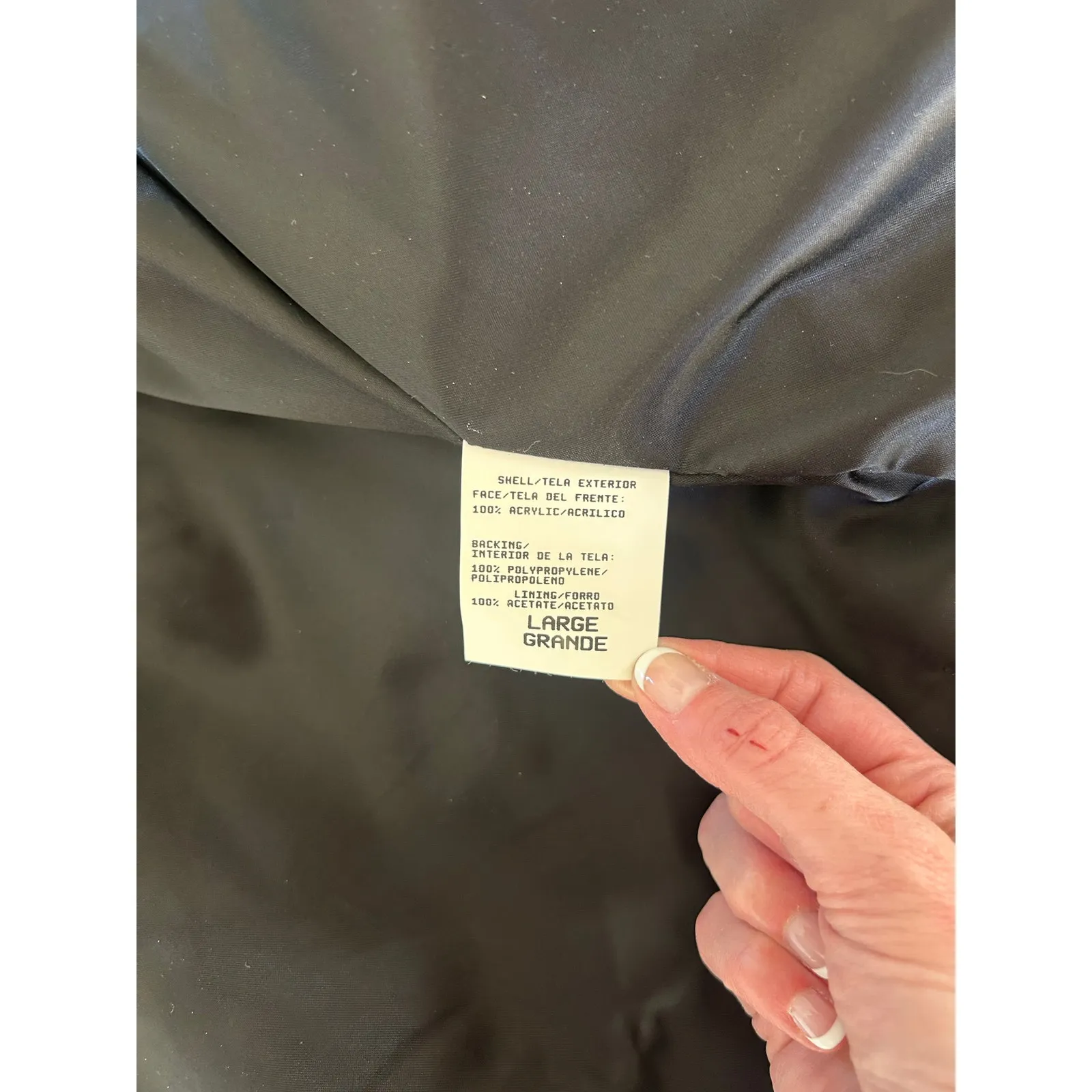 Vintage Monterey Fashions Faux Fur Coat Leopard Print Black Belted Women’s Large - Image 15