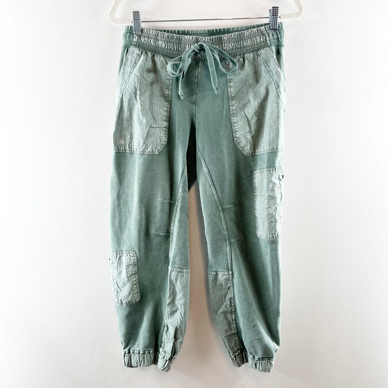 Daily Practice Anthropologie Killington Jogger Pants Green XS Petite - Image 3