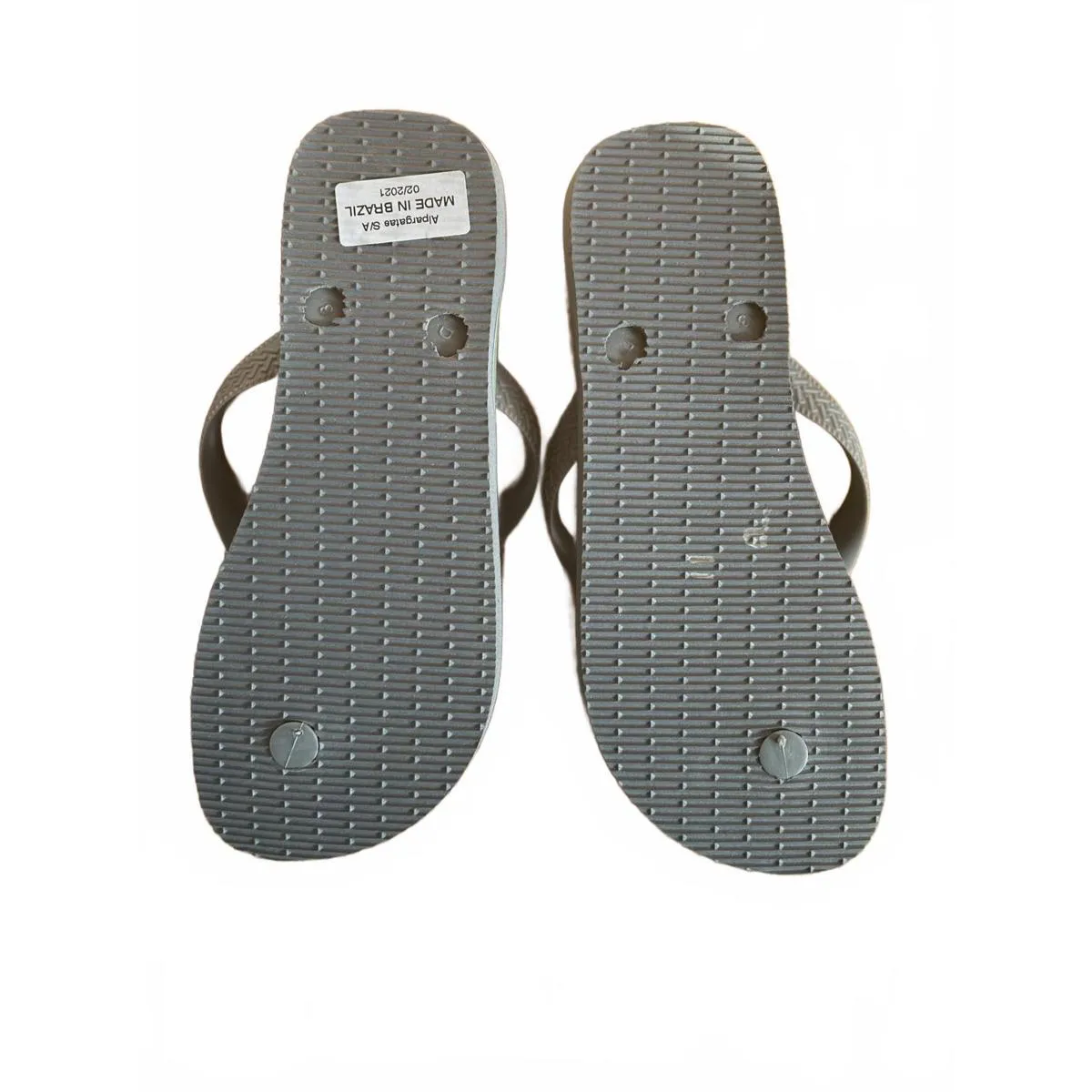 Havaianas Top Unisex Adult Flip Flops Steel Gray NWOT - Image 2