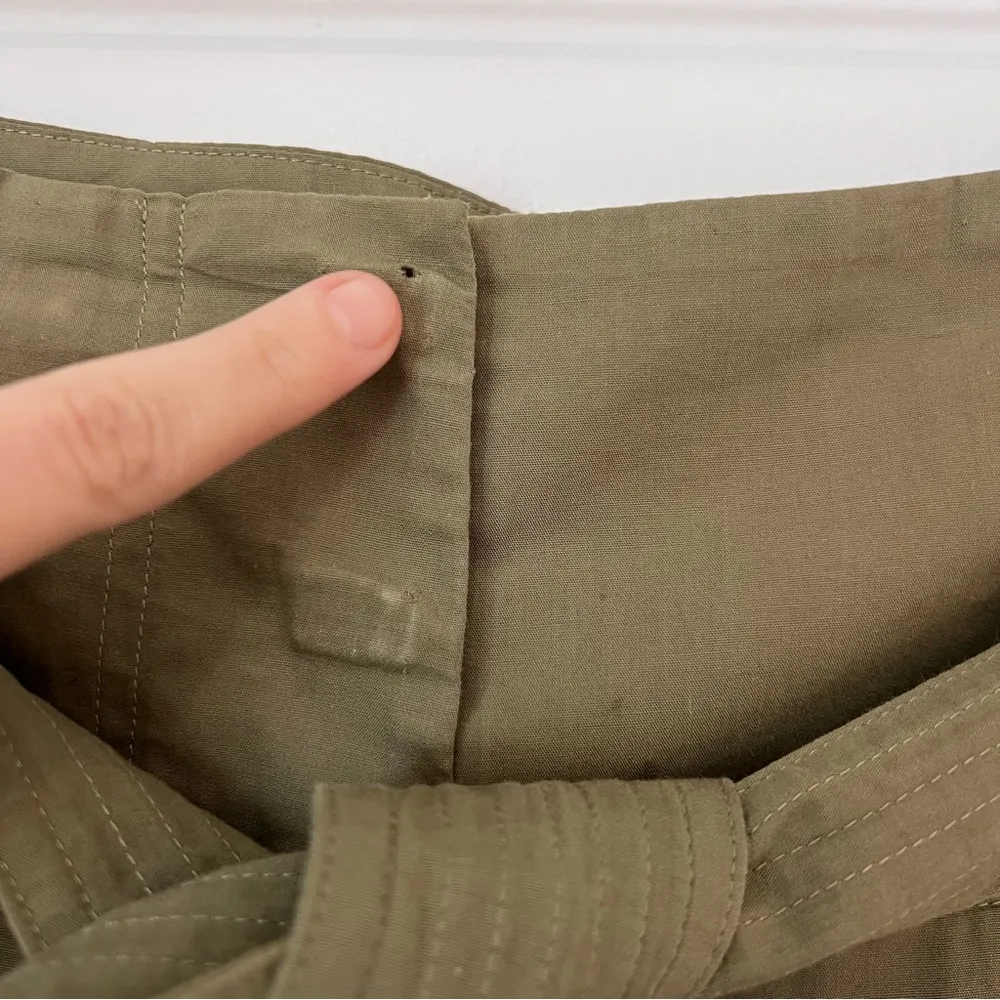 Adam Lippes Wide Leg Sage Green Pants - Image 12
