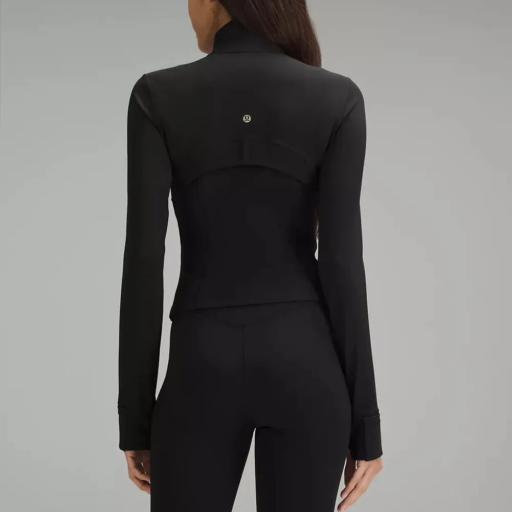 Black/ Gold Define Cropped Jacket Nulu - Image 9