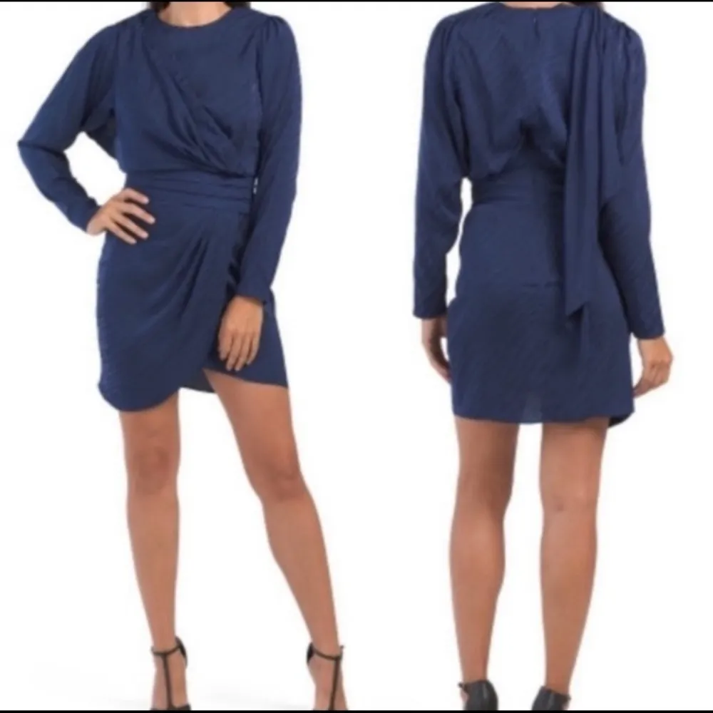 Ronny Kobo Shanaya Dress Blue Medium - Image 3