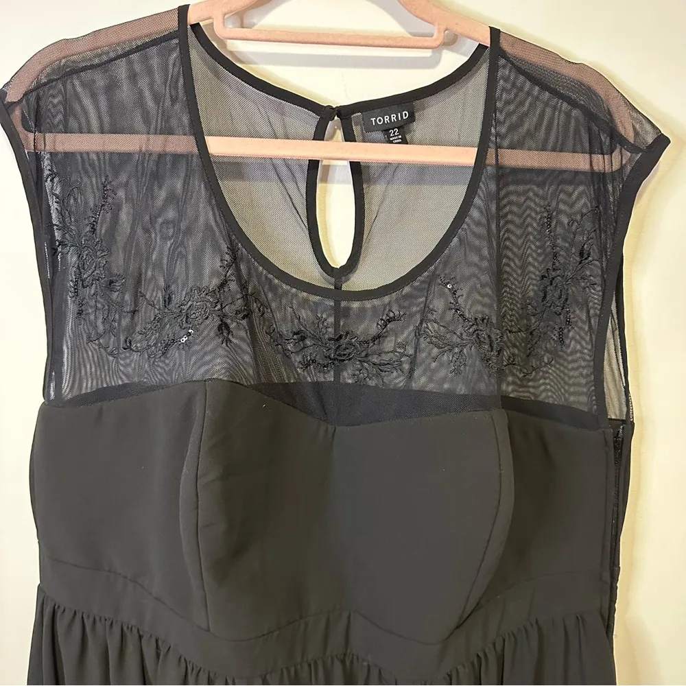 torrid black dress size 22 - Image 3