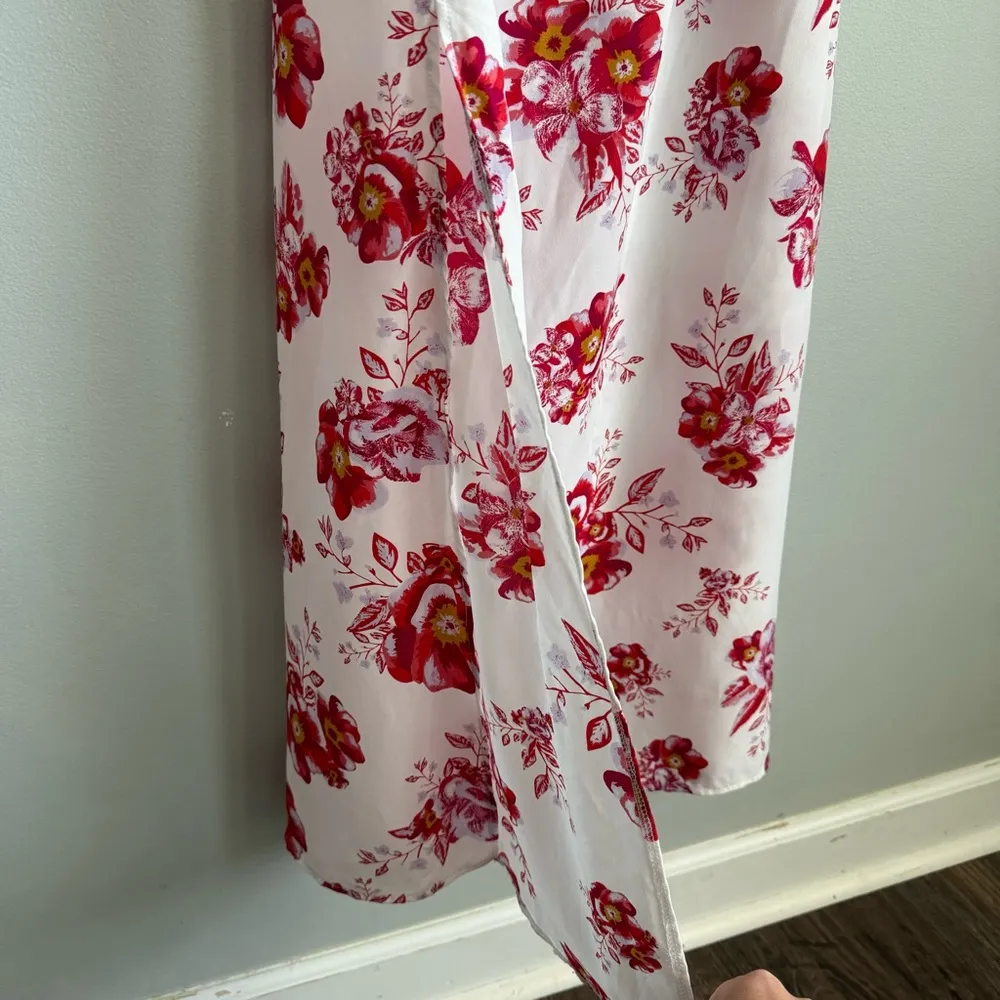 Tularosa Santorini Floral Fuchsia Bloom Maxi Dress - Image 6