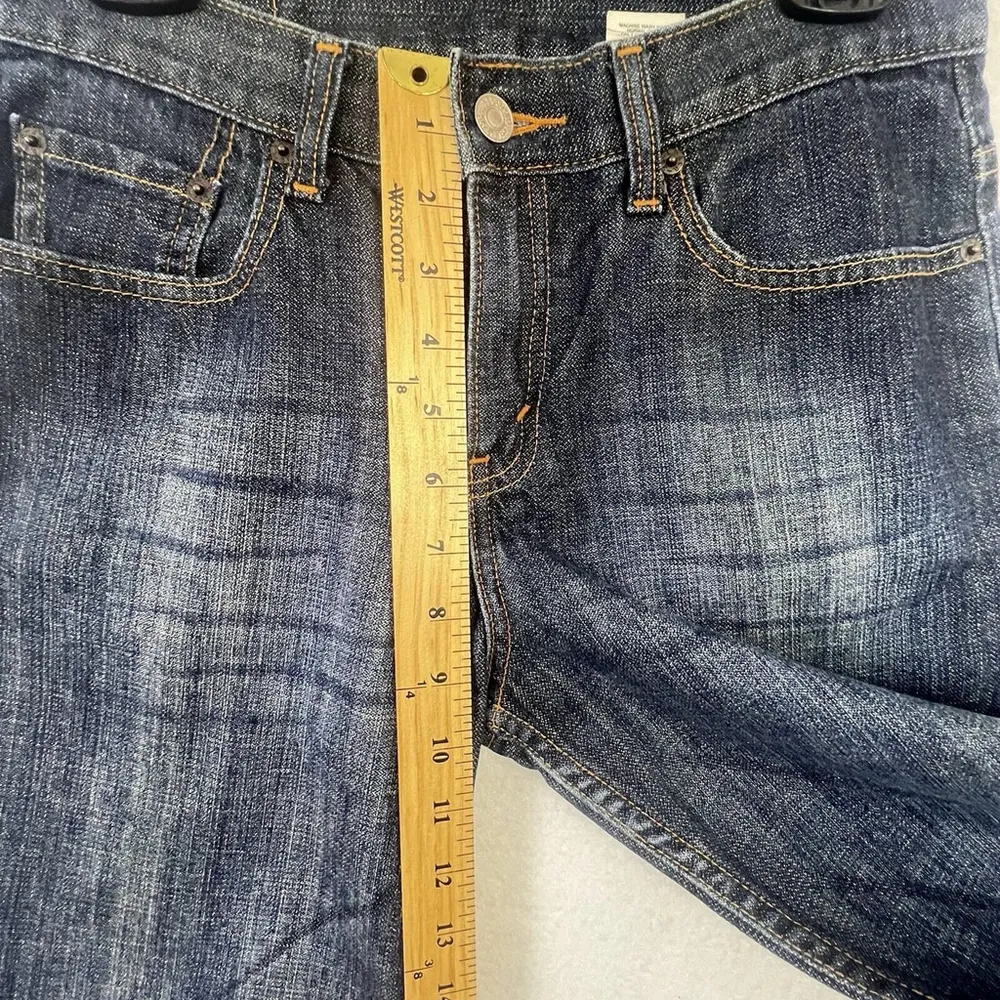 Levis 515 Jeans Sz 6 Medium MIS L 29” Boot Cut Stretch Low Rise Dark Wash New - Image 6