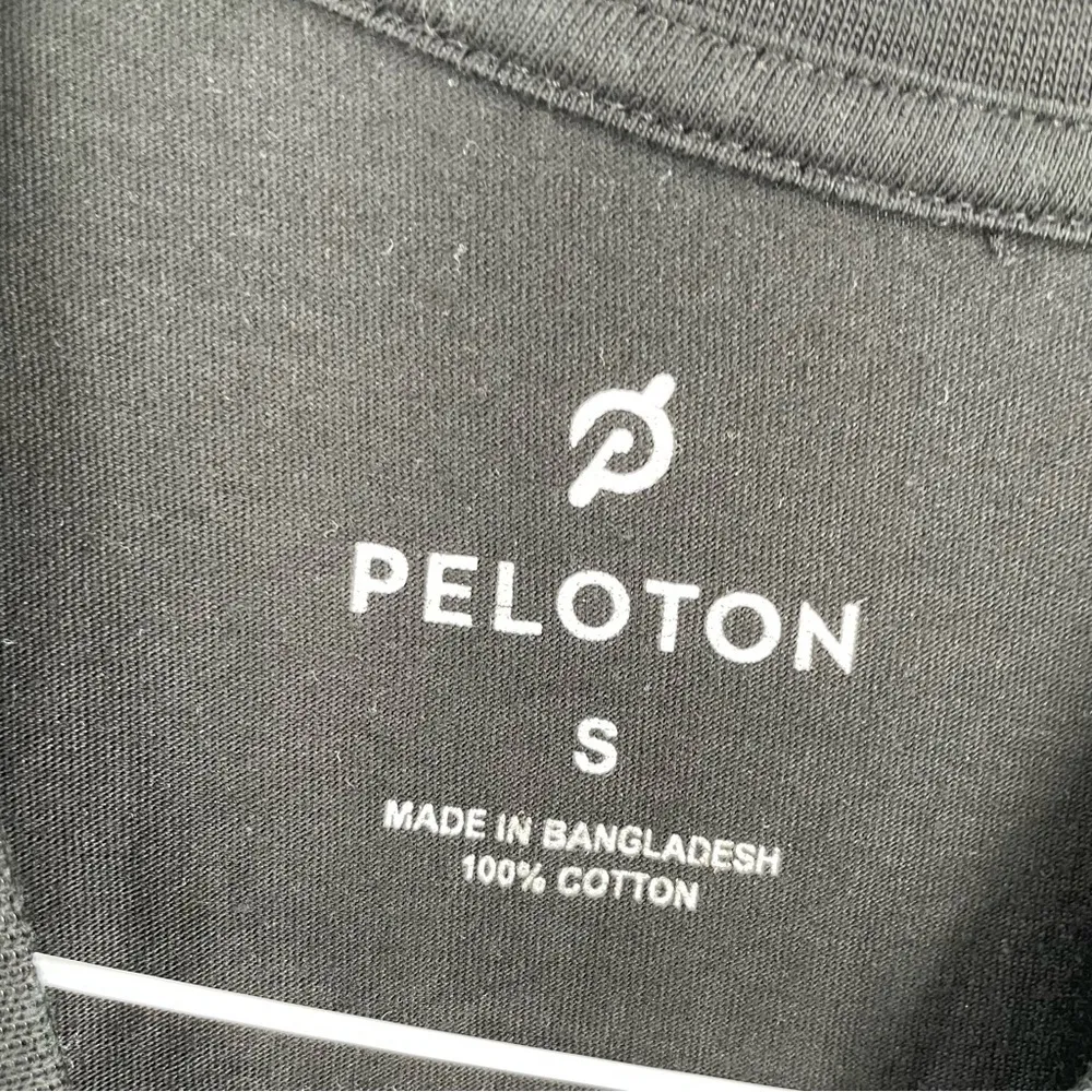 Peloton 100 Rides Century Black Short Sleeve Crew Neck T-Shirt Top - Image 4