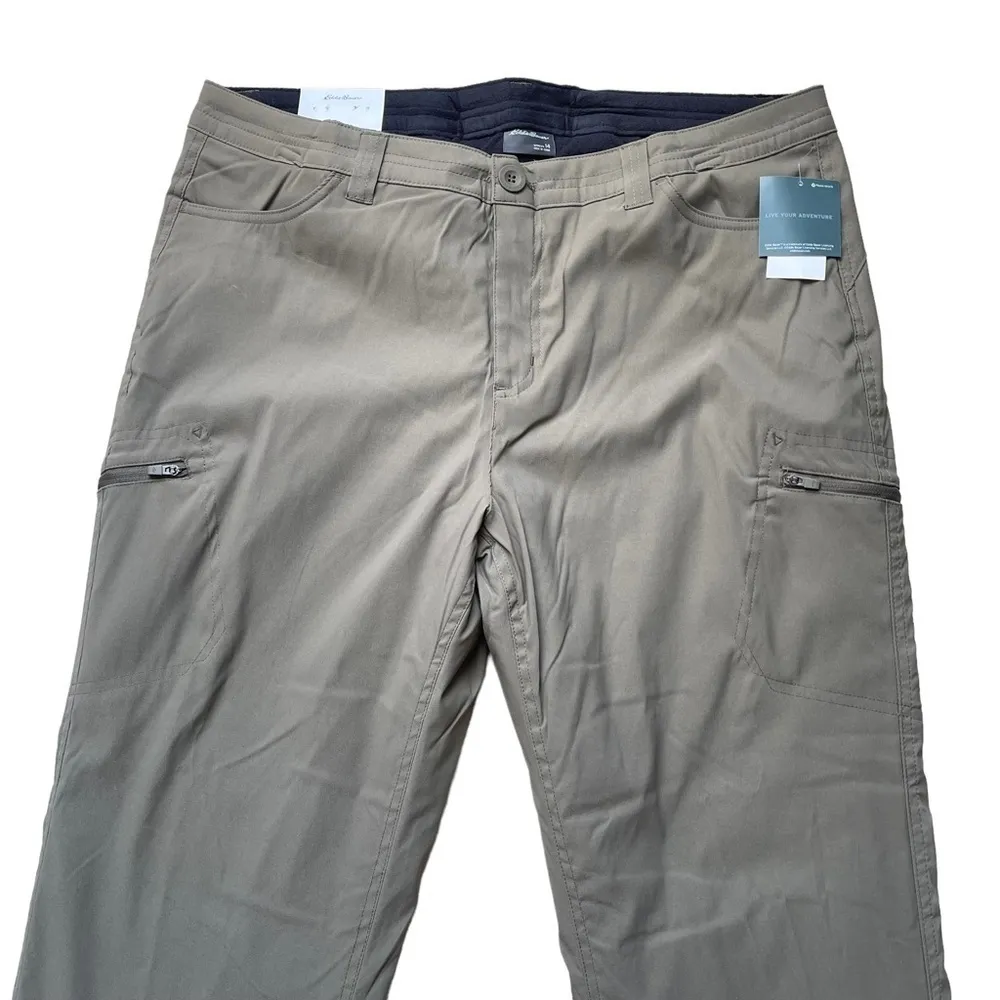 Eddie Bauer Women’s Rainier Fleece-Lined Straight Leg Pants Size 14 Outdoors - Image 4
