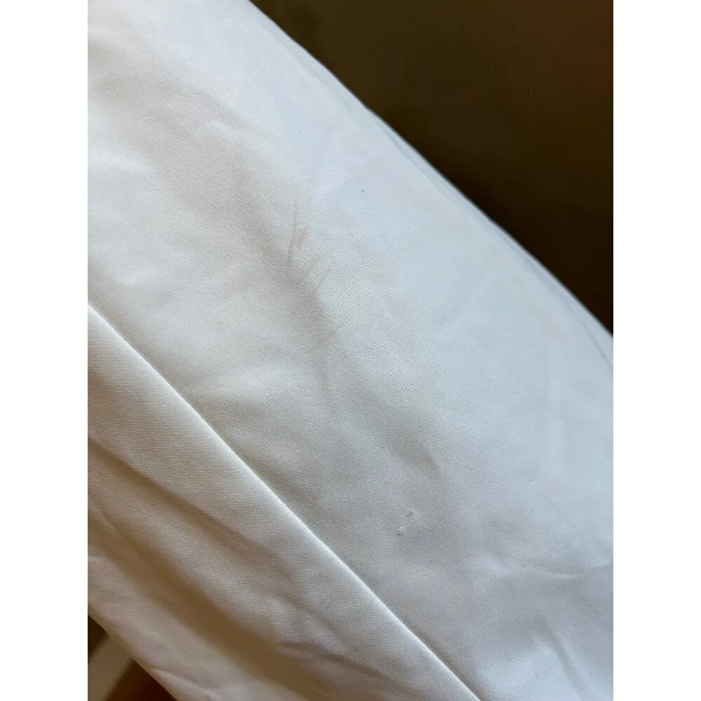 Amanda Uprichard Queens Mini Dress Ivory Womens Size Medium - Image 8