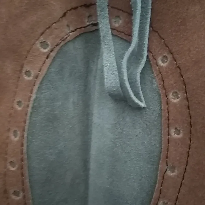 FINAL MARKDOWN Ladies' Handcrafted Fringed Leather Dress (Bust ≈ 52") Size undefined - Image 14