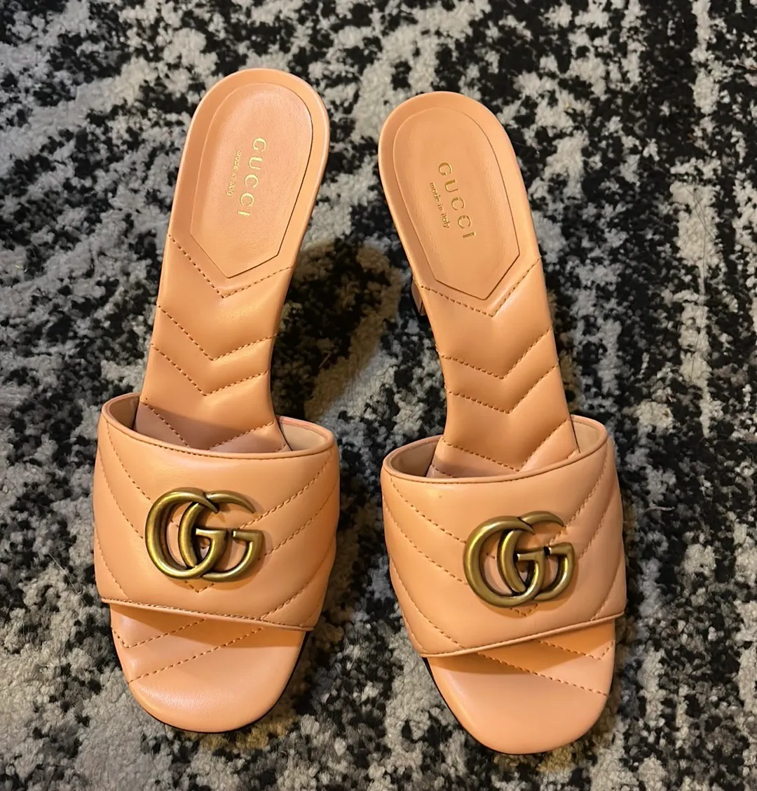Women’s Double G Slide Sandal Size 38.5 - Image 2