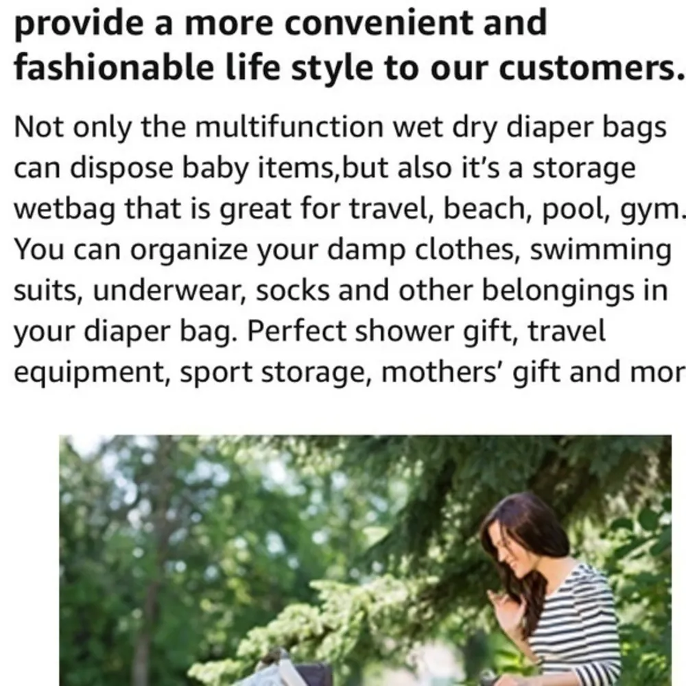 Fox Christmas wet dry double zippered bag - Image 8