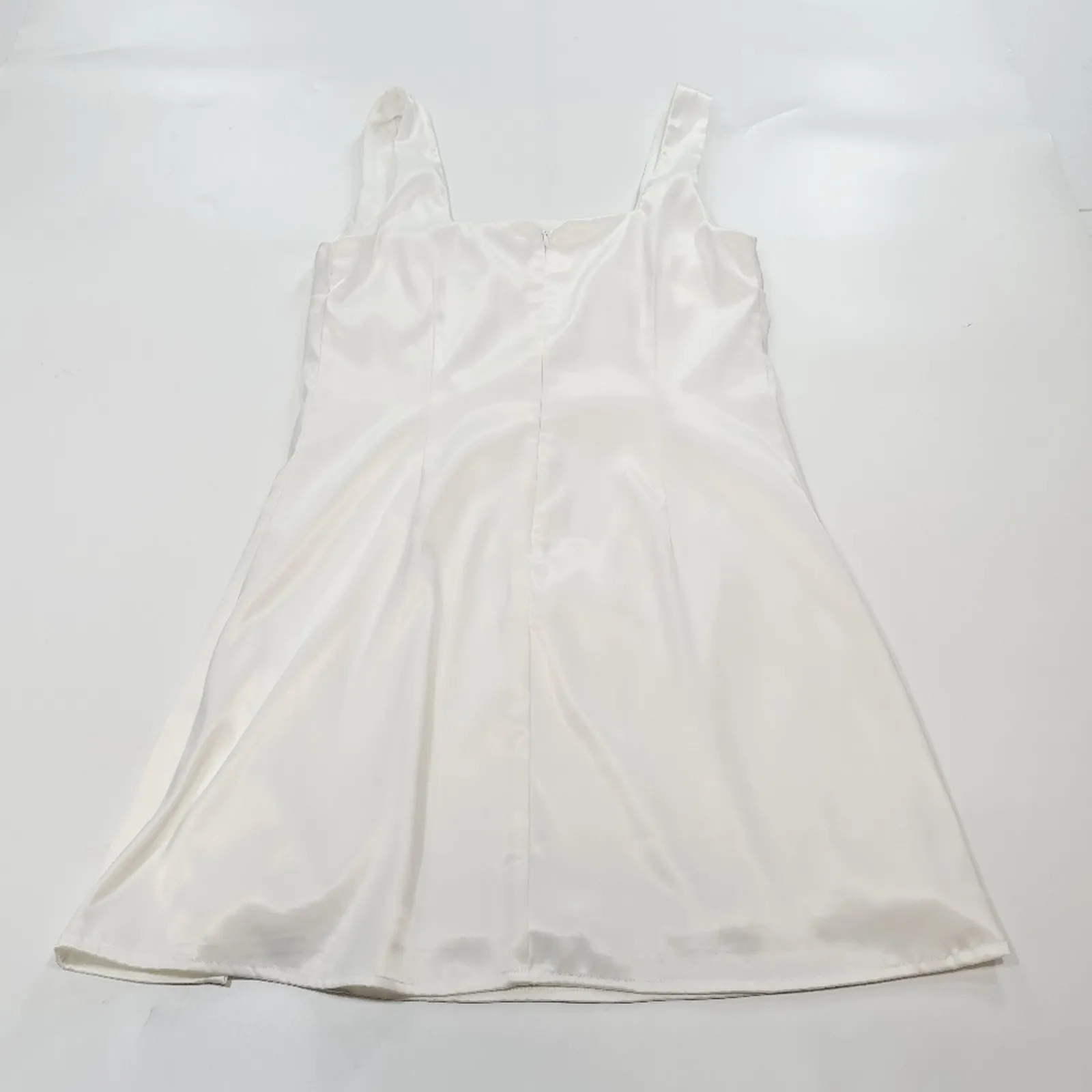 MORE TO COME Abigail Mini Dress in White Medium - Image 13