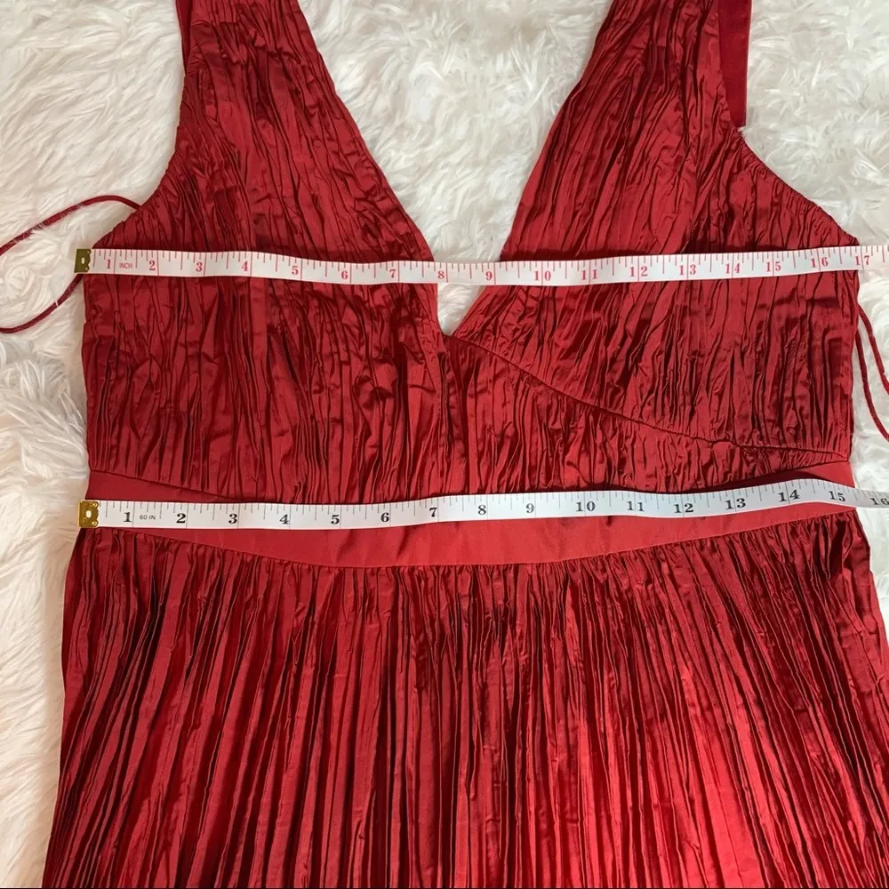 Alexis Marilou V neck Holiday Formal Party mini dress - Image 9