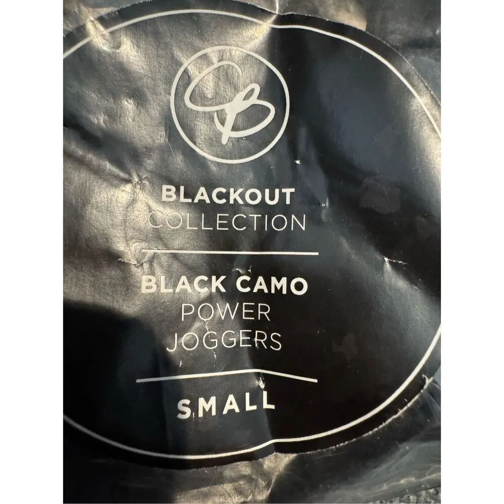 Celestial Bodiez NWT Power Joggers in Black Camo Size Small - Image 3